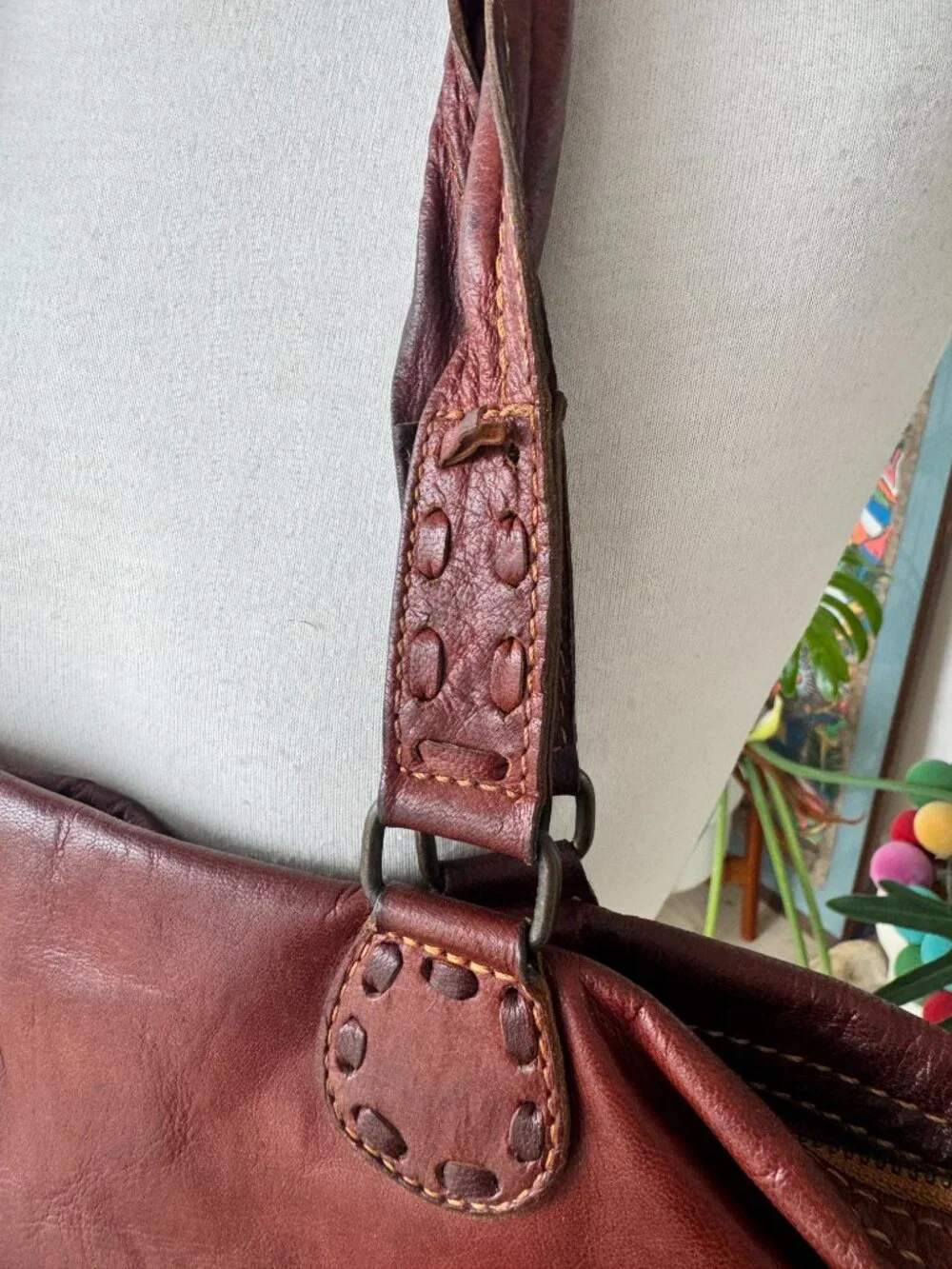 Noonday Carry All Satchel Bag Leather